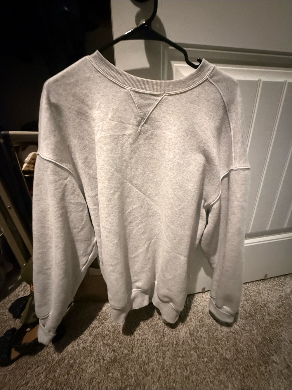 AERIE - Classic Light Gray Crewneck Sweatshirt